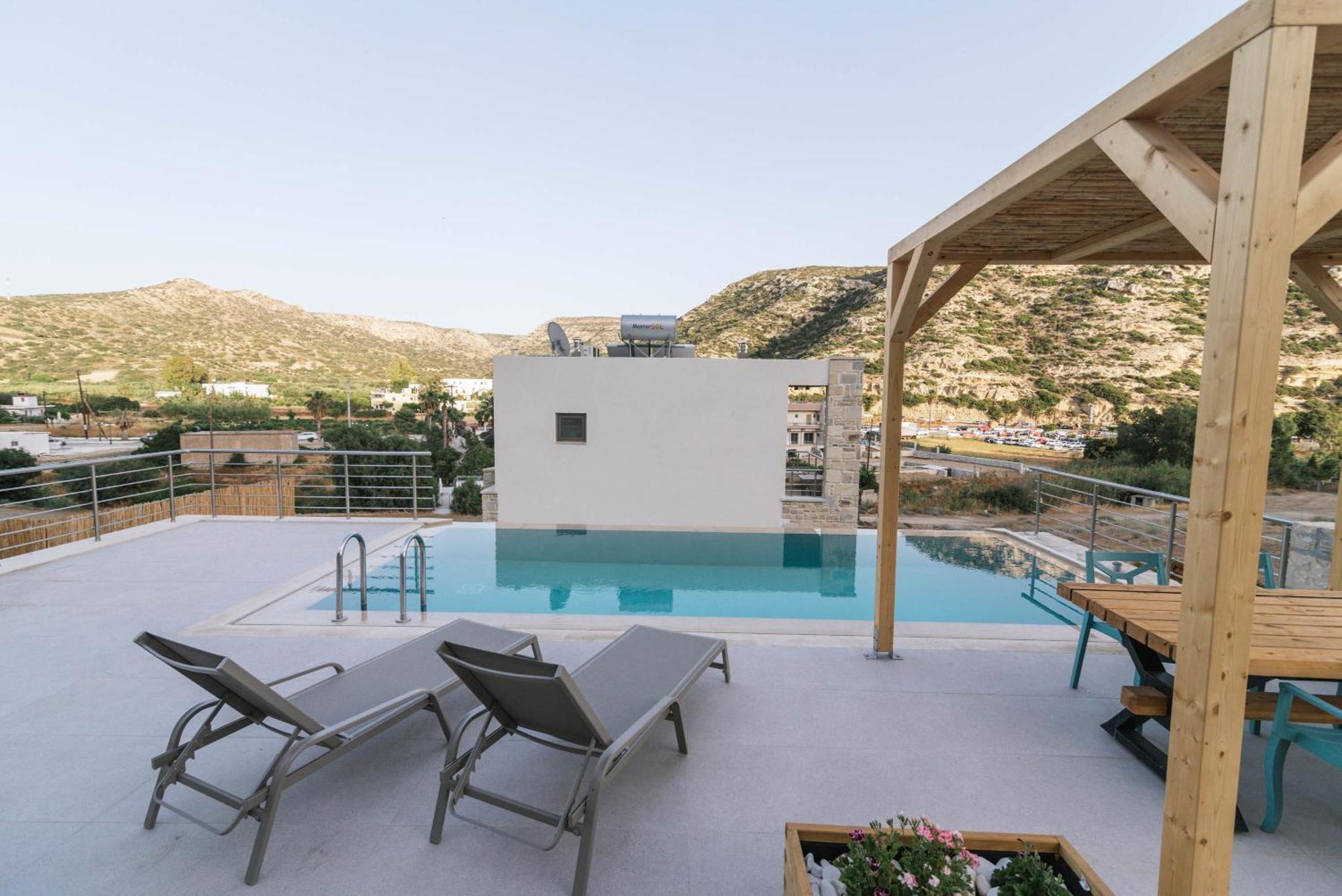 Luxury Villas Ammos In Style マタラ エクステリア 写真