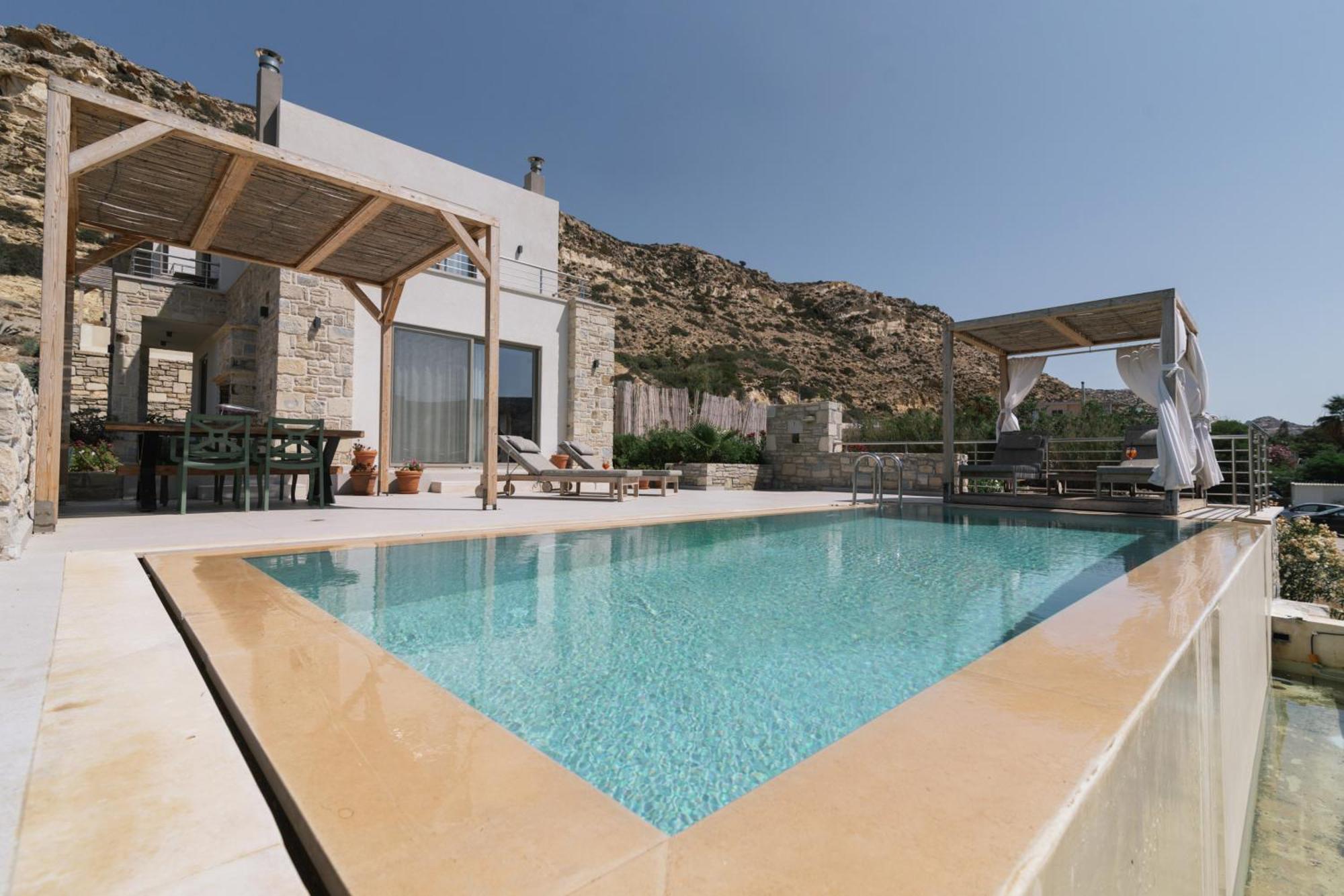 Luxury Villas Ammos In Style マタラ エクステリア 写真