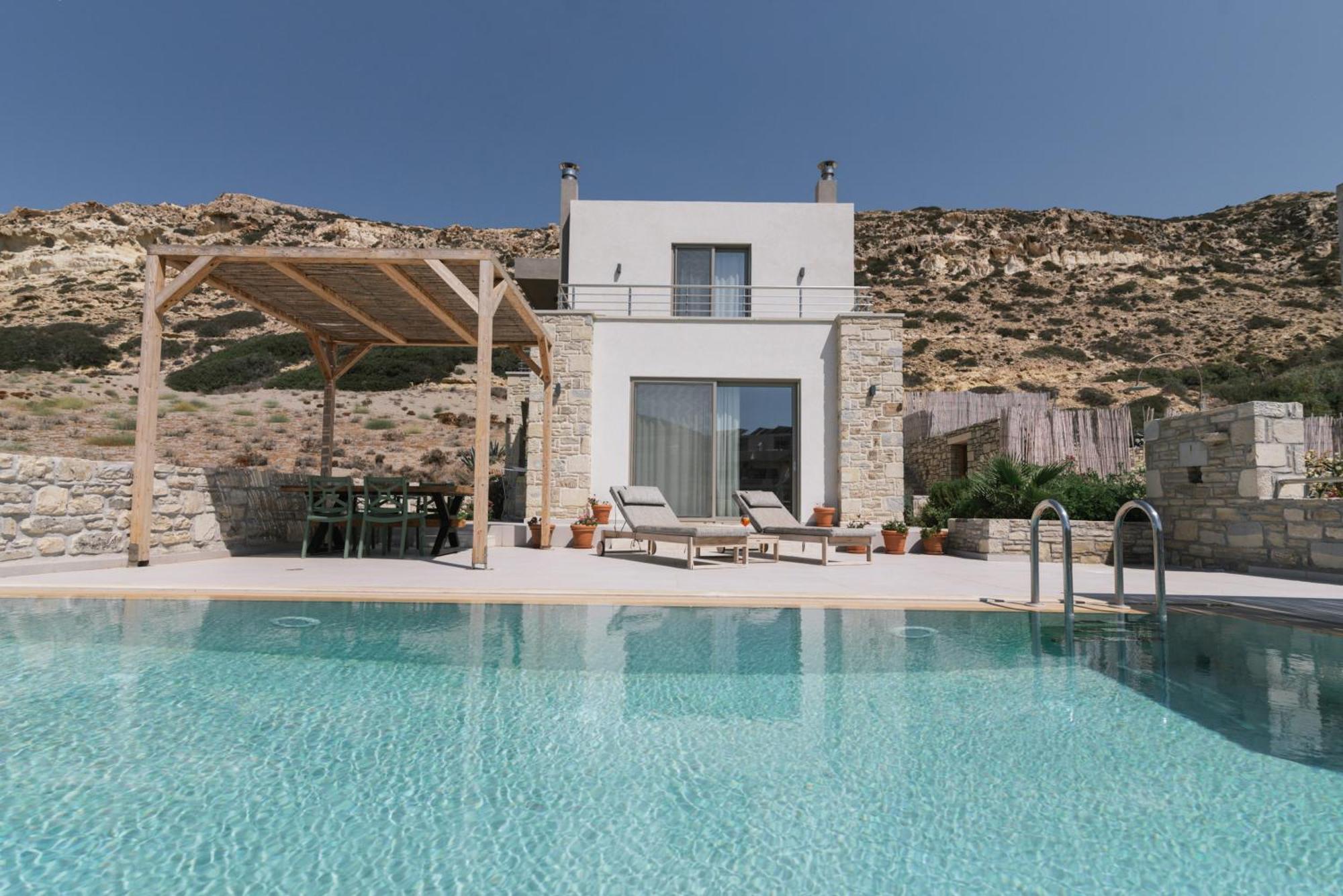 Luxury Villas Ammos In Style マタラ エクステリア 写真