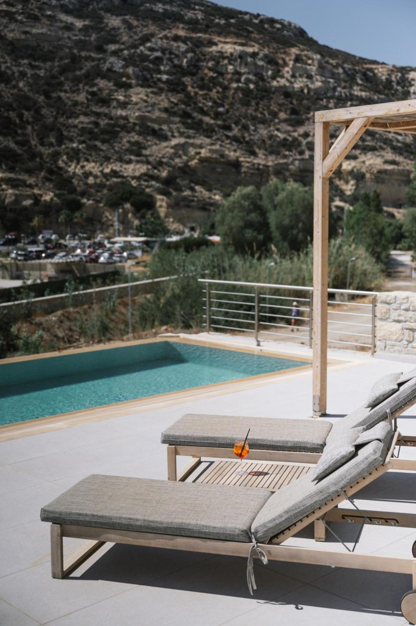 Luxury Villas Ammos In Style マタラ エクステリア 写真