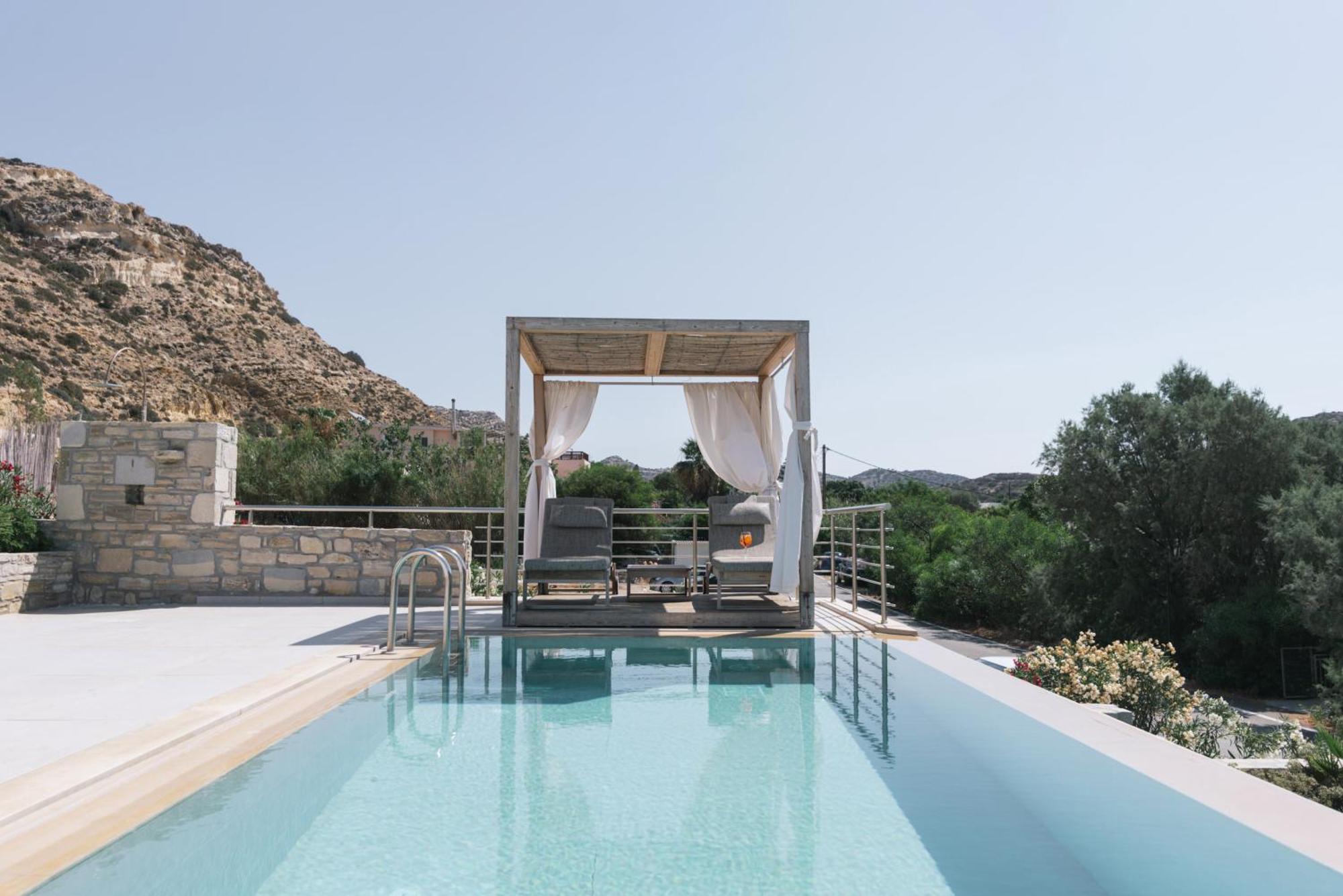 Luxury Villas Ammos In Style マタラ エクステリア 写真