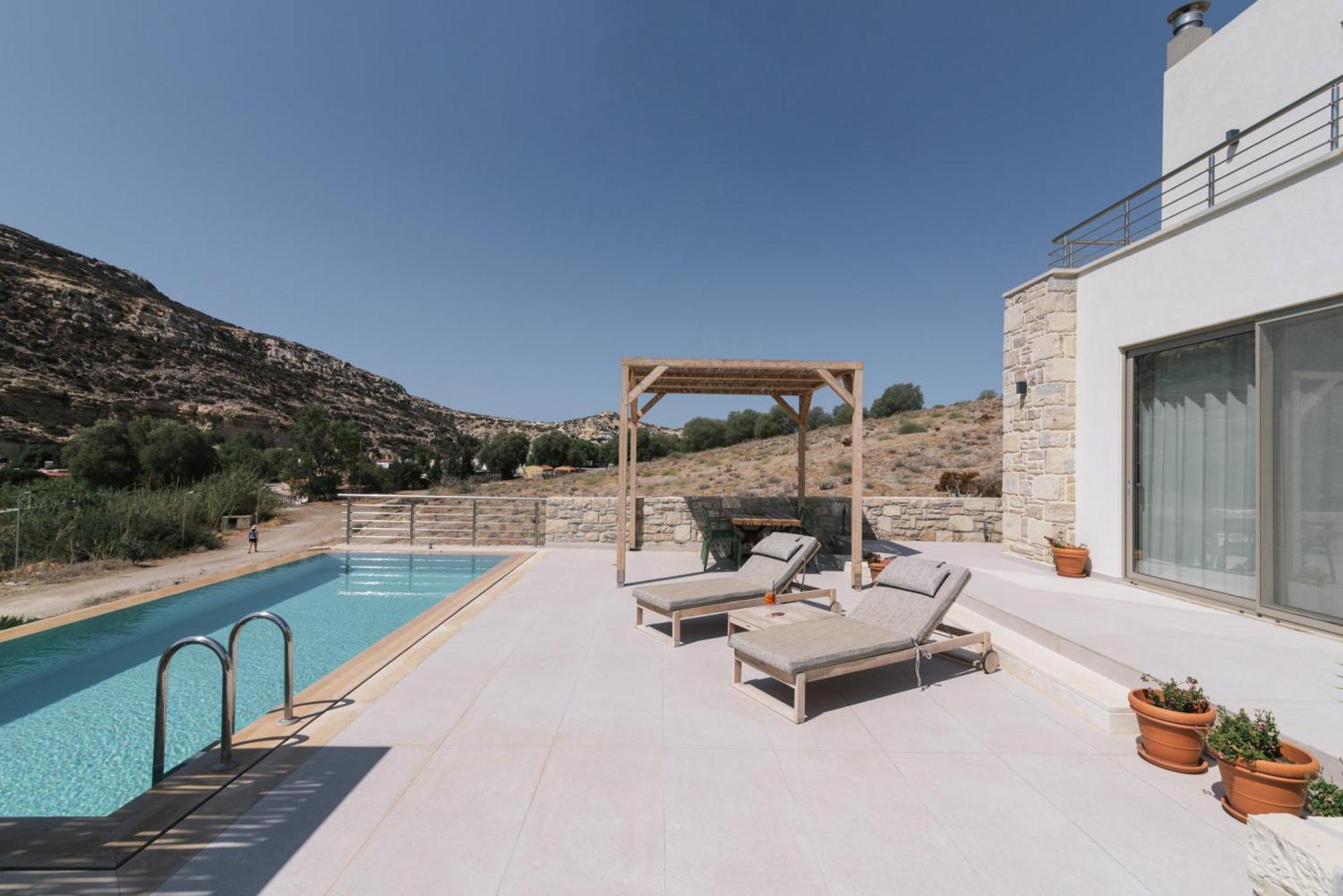 Luxury Villas Ammos In Style マタラ エクステリア 写真