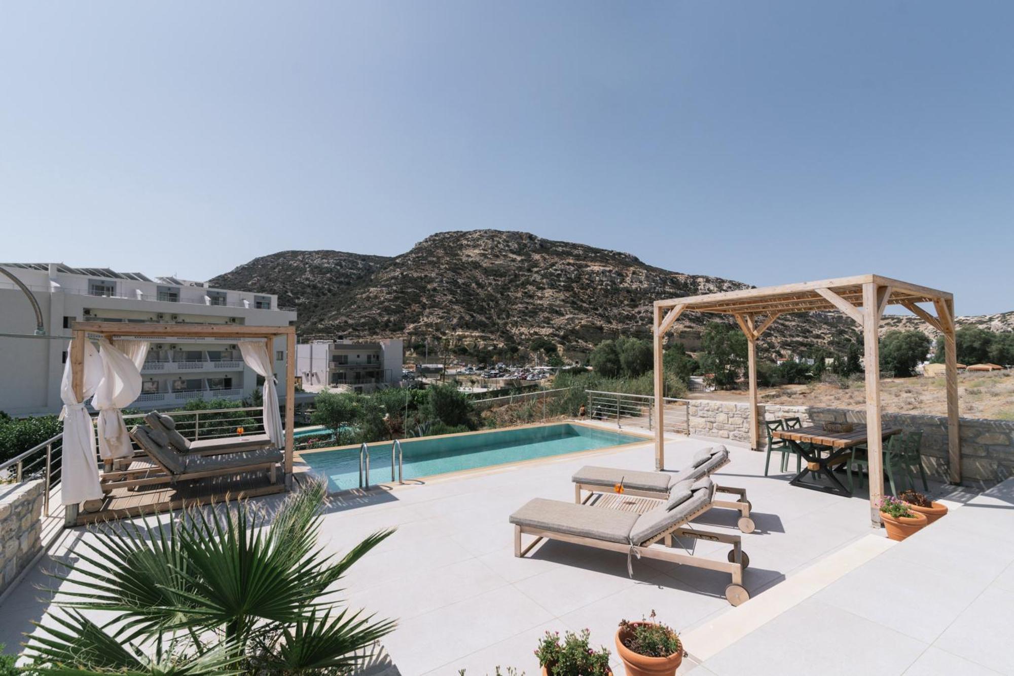 Luxury Villas Ammos In Style マタラ エクステリア 写真