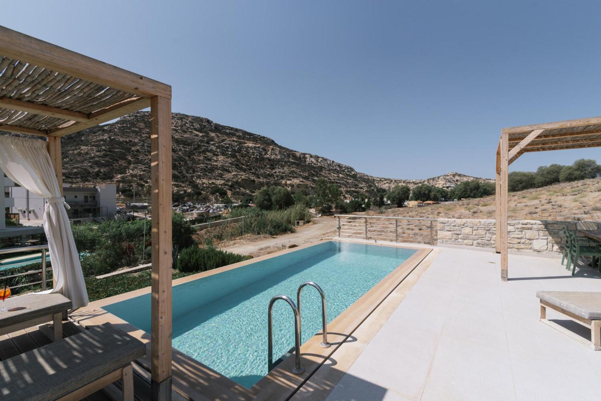 Luxury Villas Ammos In Style マタラ エクステリア 写真