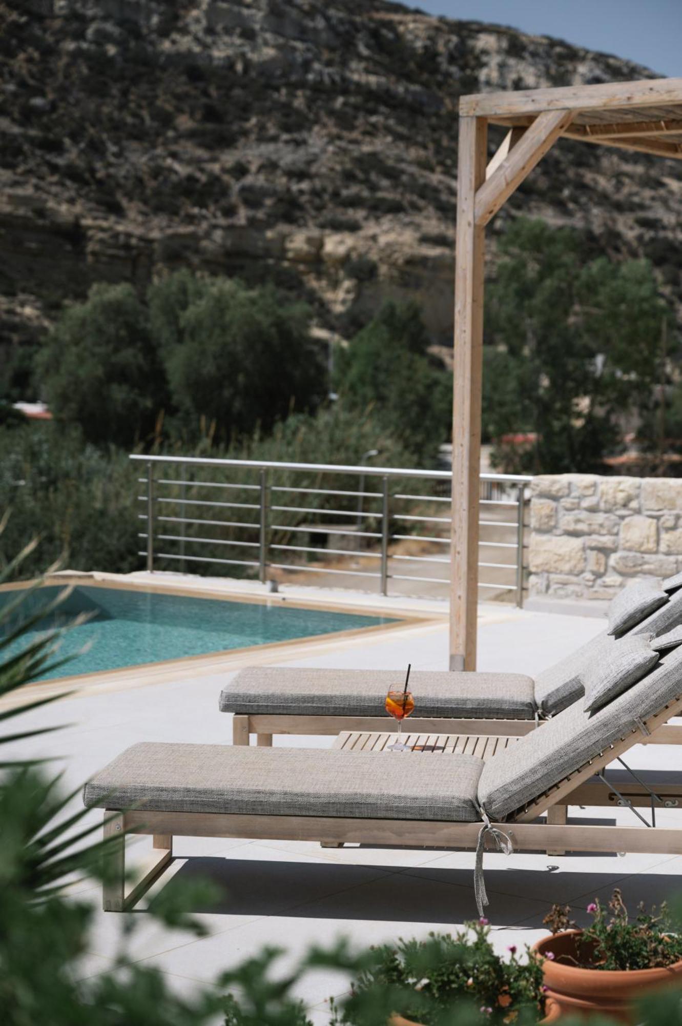 Luxury Villas Ammos In Style マタラ エクステリア 写真