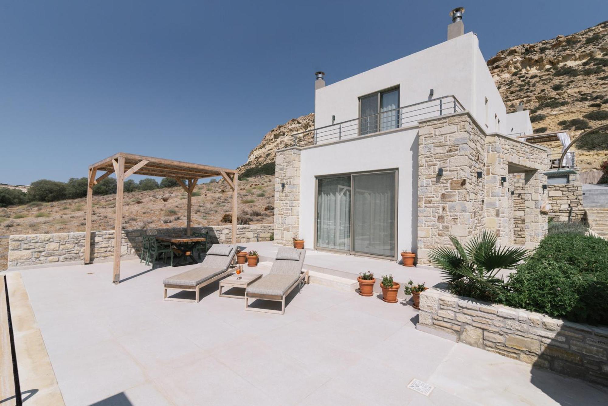 Luxury Villas Ammos In Style マタラ エクステリア 写真