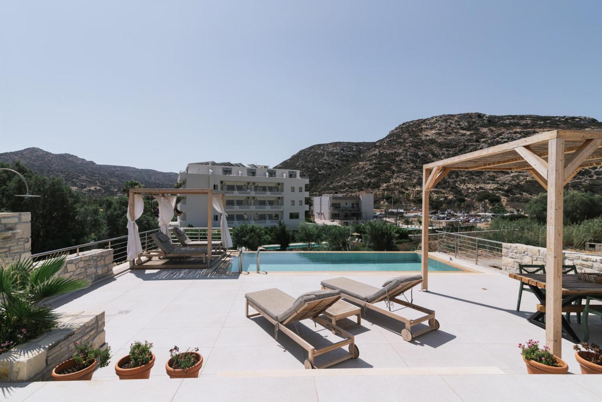 Luxury Villas Ammos In Style マタラ エクステリア 写真