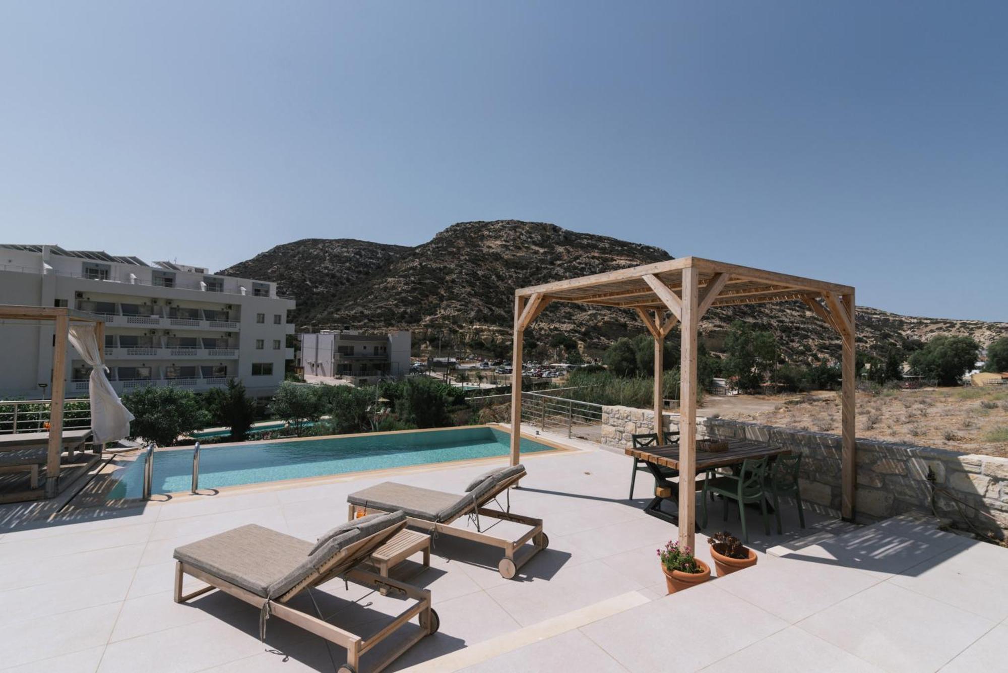 Luxury Villas Ammos In Style マタラ エクステリア 写真